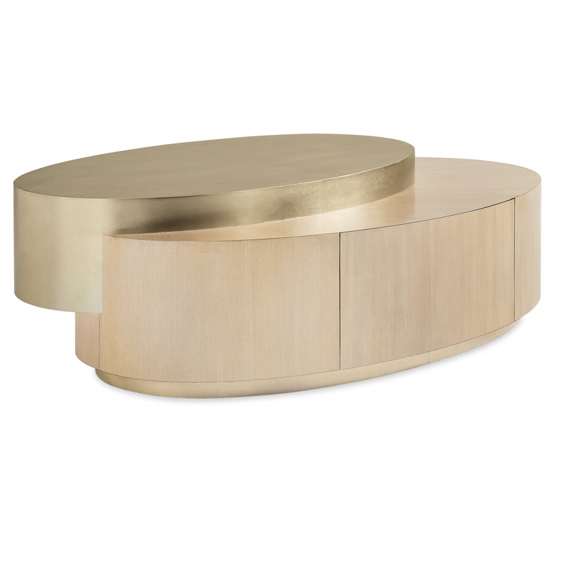 Caracole Classics Drum Coffee Table with Storage Wayfair